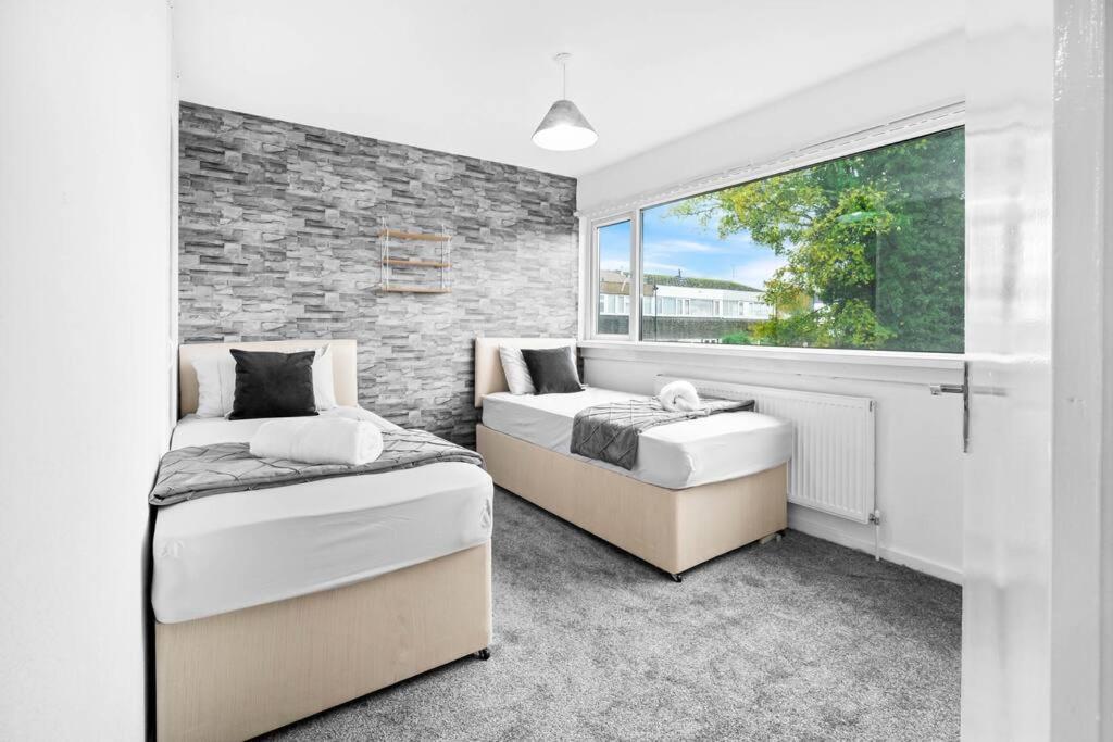 Villa Jlr,Nec,B'Ham Airport,Entire House,Wi-Fi,Netflix Birmingham Esterno foto